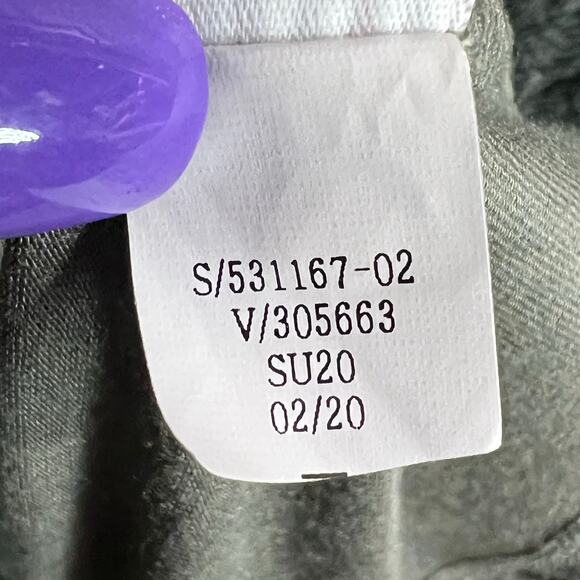 Athleta Santorini Thera Dress Womens XS Mojave Olive Abstract Fit Flare Travel - Picture 14 of 15